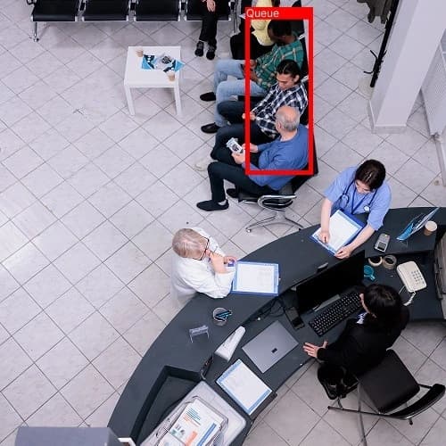 Queue monitoring in OPD and billing counters