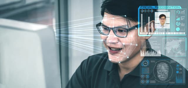 Face recognition systems for dual authentication