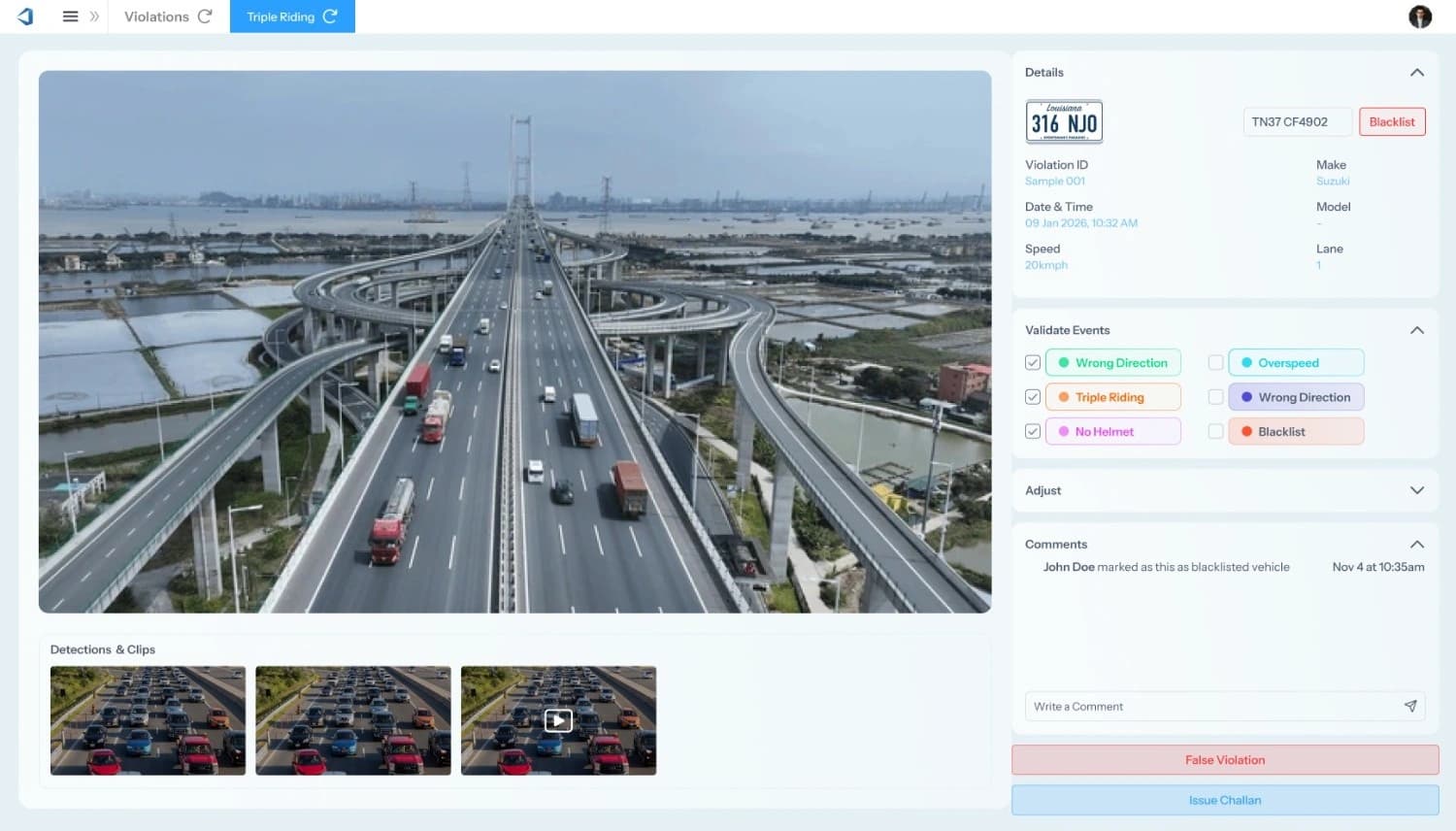ITMS — Intelligent Traffic Management
