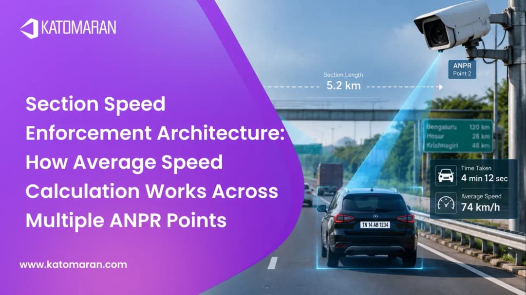 Section Speed Enforcement Architecture: How Average Speed Calculation Works Across Multiple ANPR Points