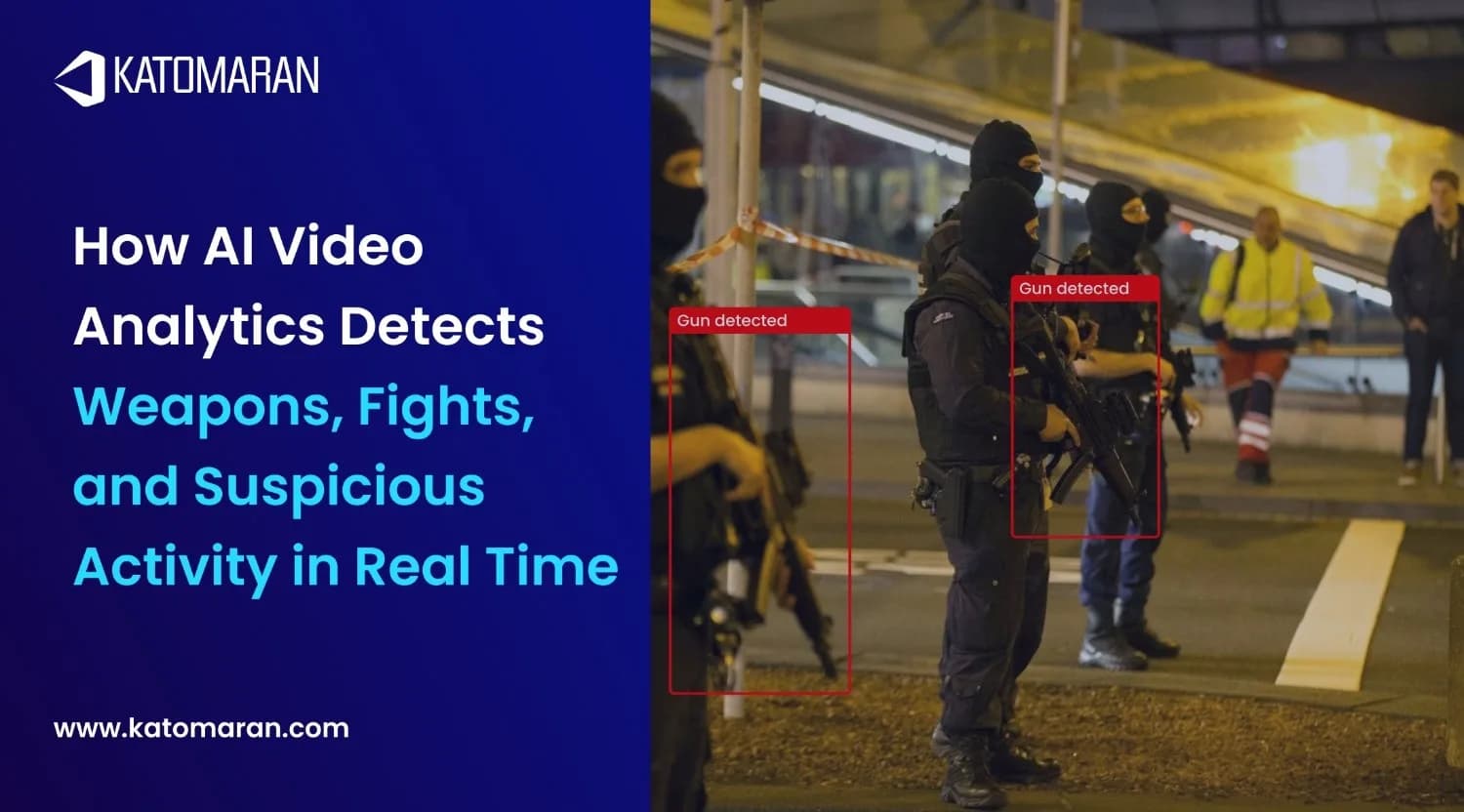 How AI Video Analytics Detects Weapons, Fights, and Suspicious Activity in Real Time