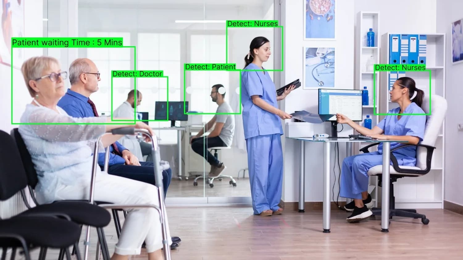 Face Recognition & Identity Analytics Illustration